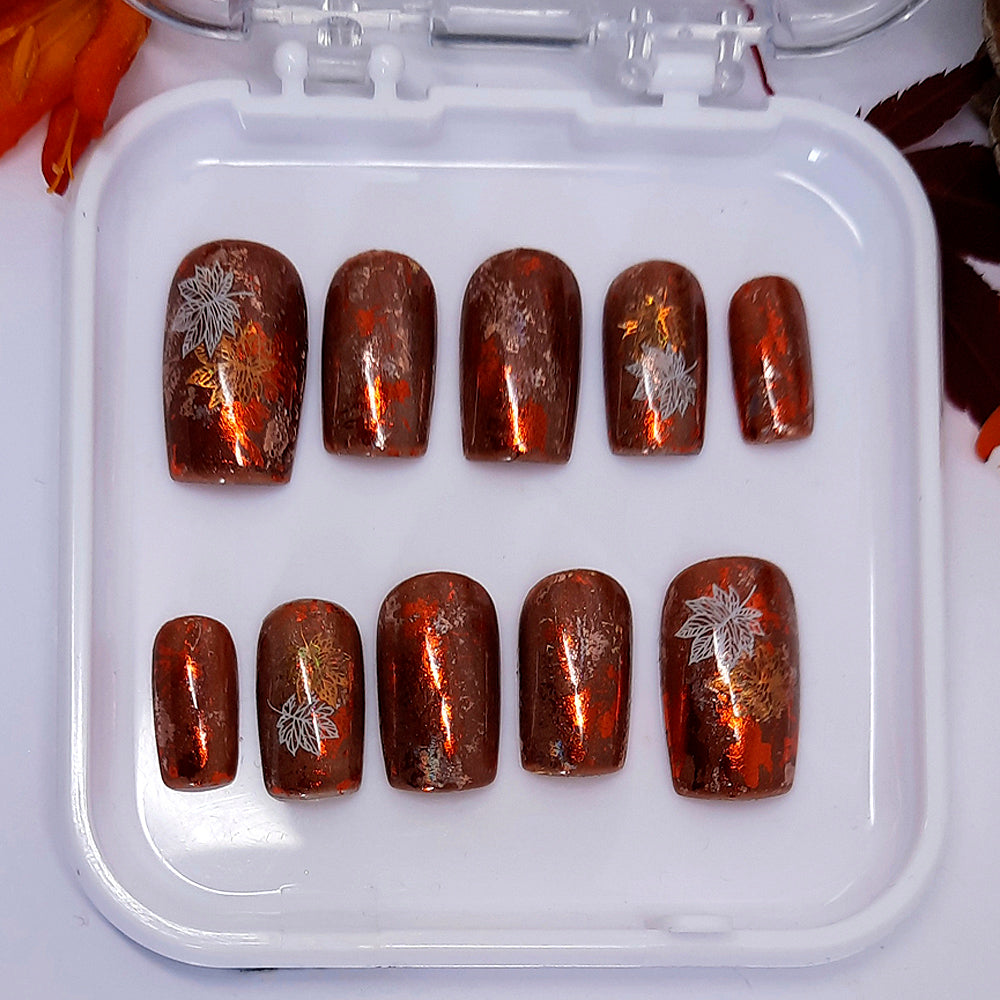 Autumn Colours Press On Nails