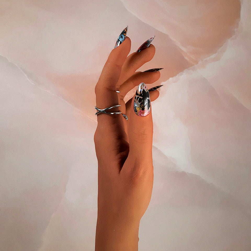 Pop Art Press On Nails