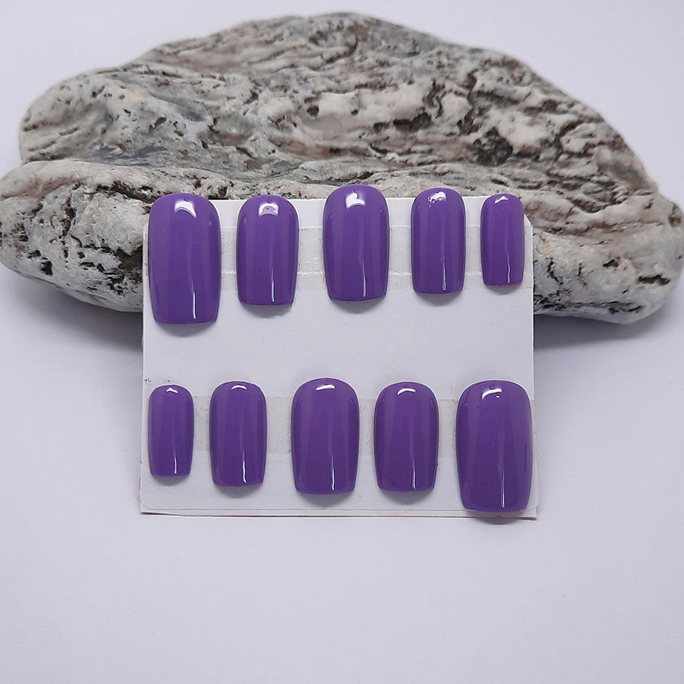 Lilac Press On Nails