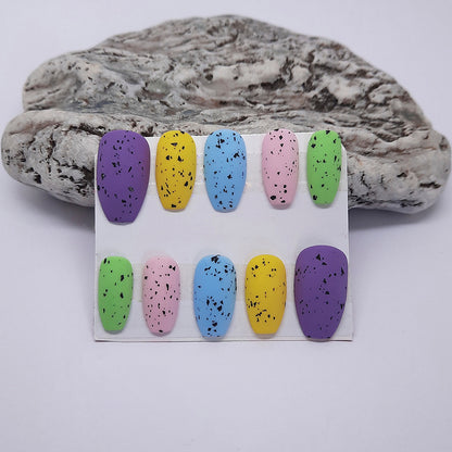 Mini Eggs Press On Nails