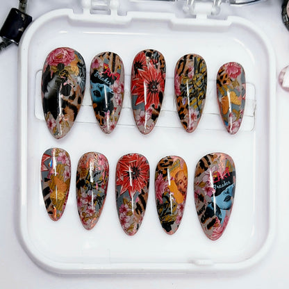 Pop Art Press On Nails